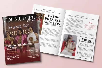 Núcleo CDL Mulher lança revista bimestral com foco no empreendedorismo feminino