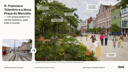 CDL Florianópolis, ACIF e LUA apresentam estudo preliminar para requalificação do Centro da Capital com três pontos focais de melhorias