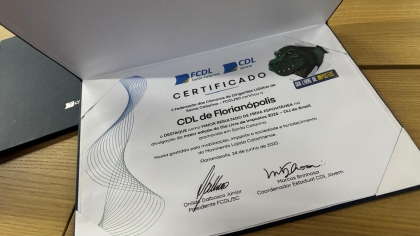 CDL Florianópolis é destaque em premiação do Dia Livre de Impostos 2025